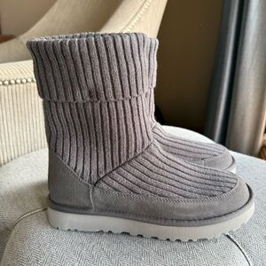 UGG Gray Ankle Boots
